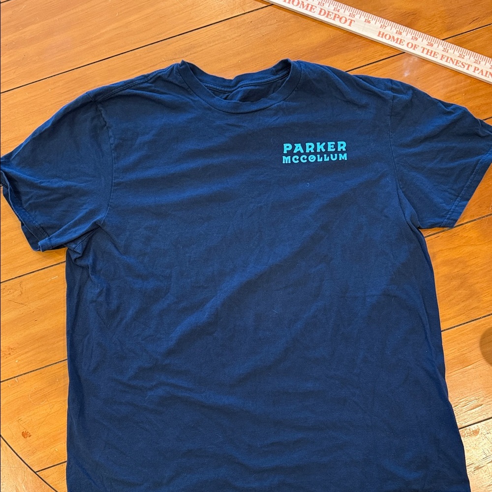 Parker McCollum concert t shirt Navy Blue Men's “I don’t listen to drunks”